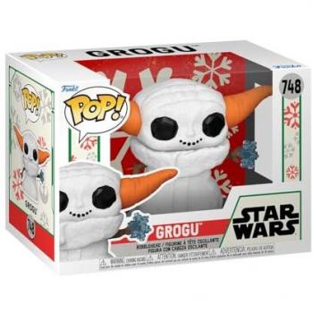 Funko POP! Star Wars Grogu Snowman Holiday Collectible Vinyl Figure