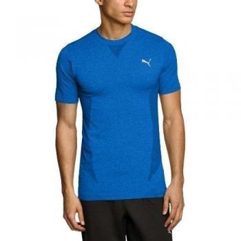 PUMA Trainingsshirt PT Tech Constructed Tee - Camiseta de fitness para hombre, color azul, talla 2XL