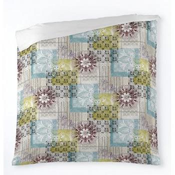 Funda Nórdica Estampada Dorian 1 Pieza - Impresión Digital - Cama 135/140 cm - 100% Algodón Parte Estampada - 50% Algodón / 50% Polié