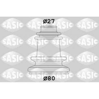 Fuelle de árbol de transmisión SASIC CV-joint boot 4003409, incluye un diseño duradero y resistente a la abrasión, fabricado en material de alta calidad para garantizar una larga vida útil, compatible con múltiples modelos de vehículos,