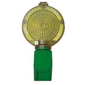 Baliza de Señalización Verde 1 Batería 1032 con Potente Luz Intermitente