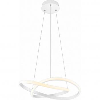 Lámpara Colgante Led Trio Course Blanco