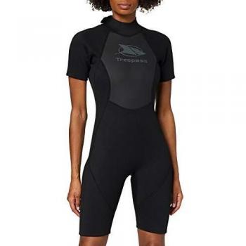 Trespass Scubadive 3MM Traje de Buceo, Mujer, Negro