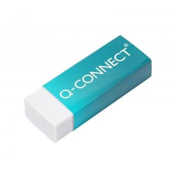 Goma de Borrar Q-Connect Plástica Escolar Pack de 5