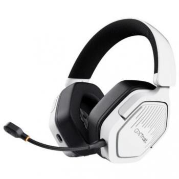 Auriculares Gaming Trust GXT 493W Carus Inalámbricos y Alámbricos Bluetooth Blanco