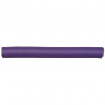 Rulos Flexibles Efalock Violeta 21 mm x 240 mm - Paquete de 12 piezas
