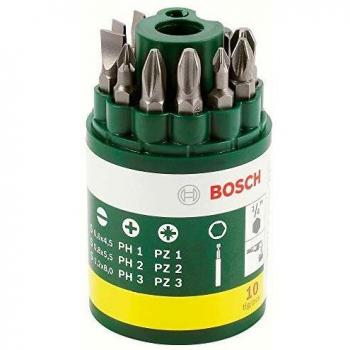 Bosch 2607019454 - Set con 10 unidades para atornillar