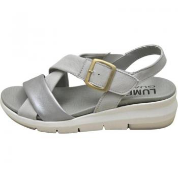 Zapatos Lumel para Plantillas Mujer Color Gris 1300-10923 809 Silver-2159
