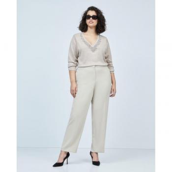 Jersey de mujer Couchel con cuello pico