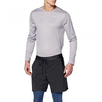 NIKE M NK 2IN1 TCH PCK Pantalones Cortos de Deporte, Hombre, Anthracite/Monsoon Blue/reflec, S