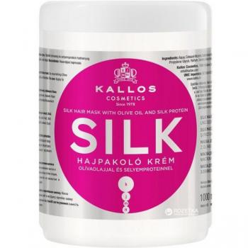 KALLOS KJMN Silk Hair Mask 1000ml - Hydrating Regenerative Treatment for Dry and Damaged Hair