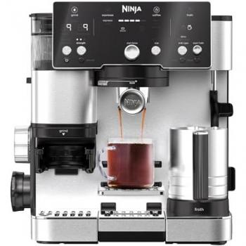 Cafetera Espresso Automática/Manual Ninja Luxe Essential ES501EU 2L 1650W con Tecnología Barista Assist y Sistema Dual de Espuma