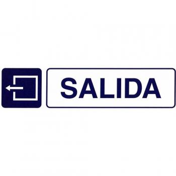 WOLFPACK LINEA PROFESIONAL 15052030 Rotulo Adhesivo 250x63 Salida, Plastico, Multicolor, Extra Large