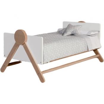 Cuna Micuna Bed Swing en Blanco Cera Natura de 70 x 140 cm