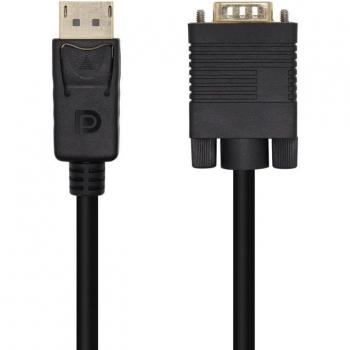 Aisens Cable Conversor DisplayPort a VGA, DP/M-VGA/M, 3m, Negro (A125-0462)