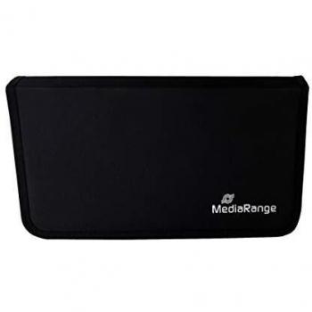 MediaRange BOX51 Funda Cartera 48discos Negro Funda para Discos ópticos - Fundas para Discos ópticos