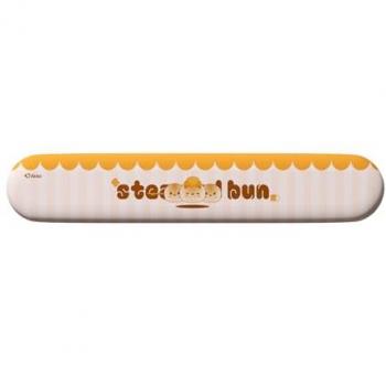Ergonomic Pudding Bun Keyboard Wrist Rest Pad - Soft Foam Support with Non-Slip Base for Pain Relief in Typing and Gaming