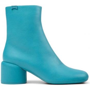 CAMPER Niki Ankle Boots for Women in Blue Smooth Leather - Size 35