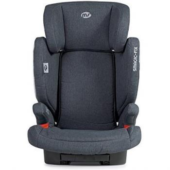 Innovaciones MS Smagic, Silla de coche grupo 2/3 Isofix, Lino Gris