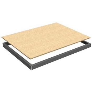 Bandeja Adicional ECOFORTE Galvanizada de Madera 120x60 cm