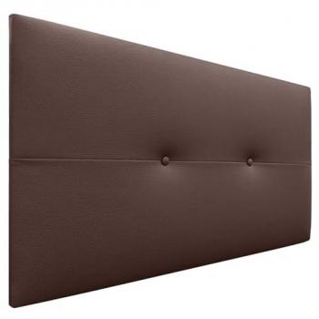 Cabecero Tapizado de Polipiel AQUALINE Pro - Lujo Chocolate 95cm (Camas 70/80/90)