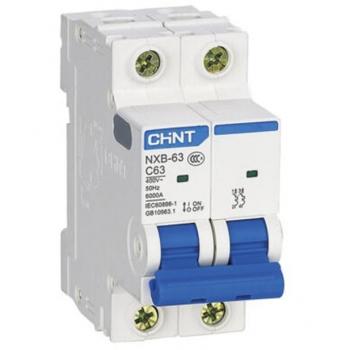Interruptor magnetotérmico CHINT NXB-63-2-20C