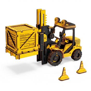 Rompecabezas 3D de Madera Elevador de Carga - 139 Piezas DIY