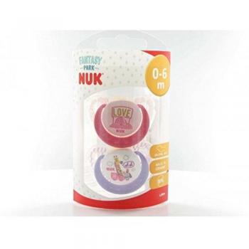 Nuk Fantasy Chupete T1 Latex 0-6M 2 Unidades