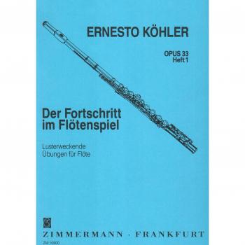 Estudios de Flauta Op. 33 Vol. 1 de Ernesto Köhler