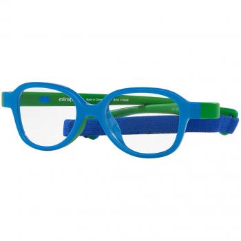 Miraflex MF4006 Kids K590 Kids' Eyeglasses Blue Size 42 - Frame Only, Free Lenses, HSA/FSA Insurance, Blue Light Block Available
