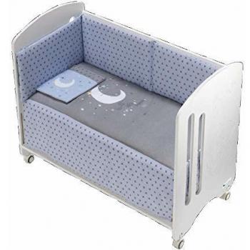 Conjunto edredón cuna desenfundable 3pcs LUNA UNIVERSO