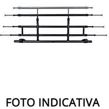 Pacific G3 50-Inch Steel Roof Rack Cross Bar Set (1270 mm, Load Capacity 110.23 lbs)