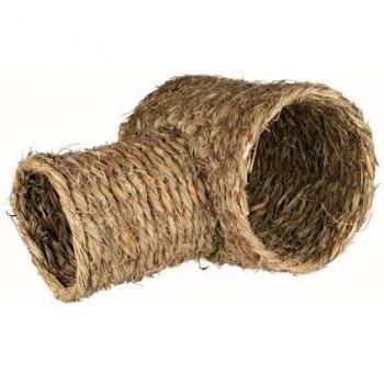 TRIXIE Túnel Hierba, Conejos enanos/Cobayas, 28 cm, Pequeños Mamíferos