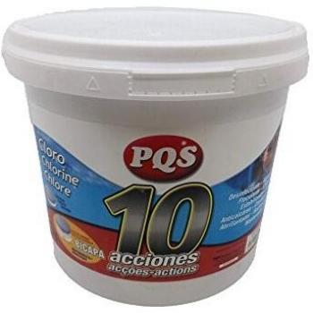 PQS CLORO 10 ACCIONES BICAPA 5KG 1795