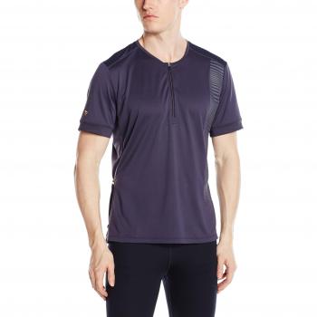 Craft hombres del grano corto camiseta de manga, hombre, color Gravel, tamaño mediano