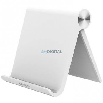 Soporte para Tablet UGREEN LP115, Compatible con iPad Air 3, Pro, Mini, MediaPad, Surface Pro 7, Galaxy Tab y iPhone 11 hasta 10.5 pulgadas (Blanco)
