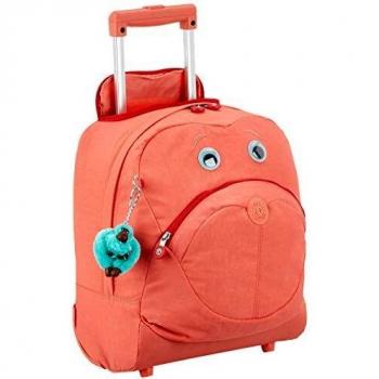 Kipling BIG WHEELY Bolsa escolar, 34 cm, 16.5 liters, Rosa