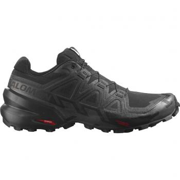 Salomon - Zapatillas de trail running Speedcross 6 para hombre, color negro