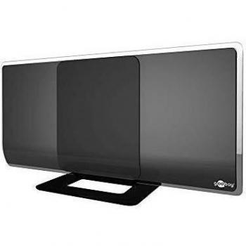 DVB-T2 Antena Activa con Amplificado HDTV/Full HD Antena para Interiores