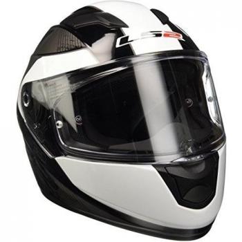 Casco integral LS2 FF320 Stream Stinger schwarz-titan Talla:L