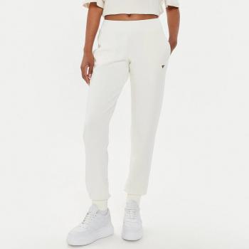Pantalones Deportivos Guess Athleisure Blancos para Mujer Regular Fit