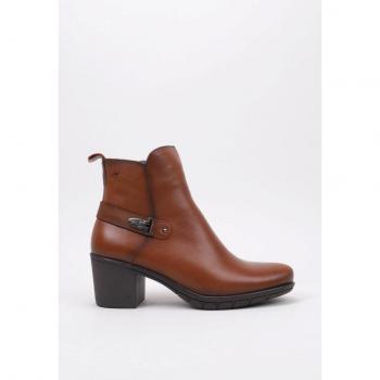Botín Tacón Fluchos F1798 Camel Mujer - Talla 41, color camel