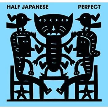 Half Japanese Perfect Clear & Blue Vinyl LP JNR183