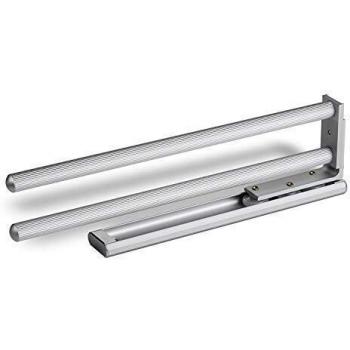 Toallero de aluminio TED 2 brazos EV1 anodizado