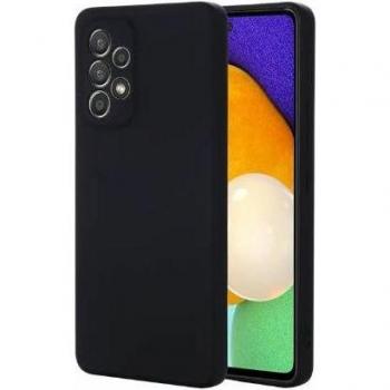 Funda de Silicona Negra para Smartphone de 16,8 cm (6.6) - Compatible con Samsung Galaxy A55
