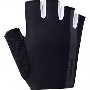 SHIMANO Guantes Cortos Value Negro T-S, Unisex Adulto