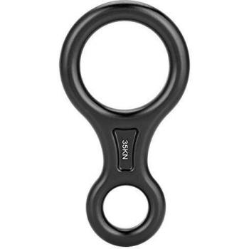 Escalada Rappel Safety 35KN Montañismo Escalada Figura 8 Cuerda Descensor Anillo
