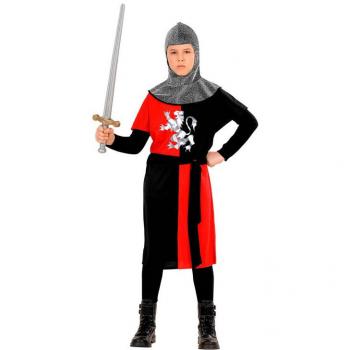 Disfraz de Guerrero Medieval Rojo para niño
