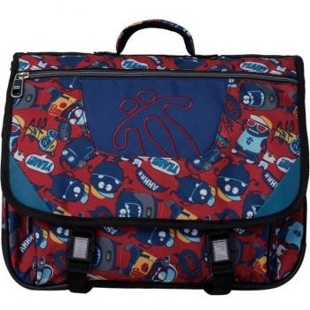 Mochila Escolar Totto Tijeras Rojo