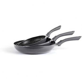 LIVOO Feel good moments - Set 3 sartenes MEN124 Gris